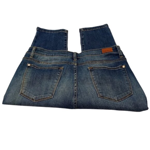 Judy Blue Denim - Judy Blue Relaxed Fit Mid-Rise Ankle Jeans Size 15/32 (35 Waist 26 Inseam)